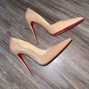 So Kate Christian Louboutin 120 Patent Leather Pumps